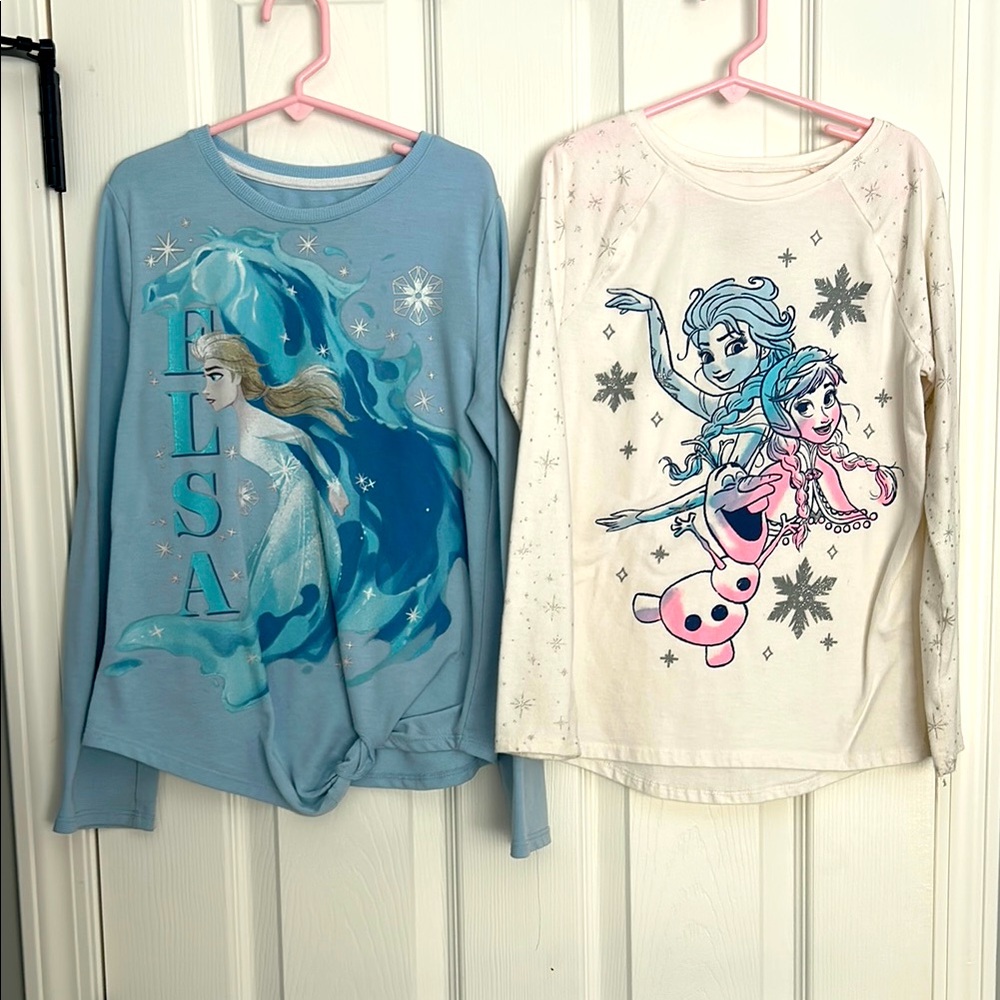 Disney Frozen long sleeve T’s bundle